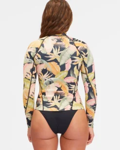 1mm Peeky - Parte de cima de fato de surf para Mulher