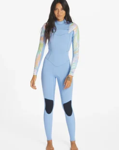 3/2mm Salty Dayz 2022 - Fato de surf com fecho no peito para Mulher