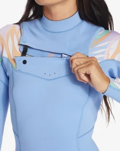 3/2mm Salty Dayz 2022 - Fato de surf com fecho no peito para Mulher