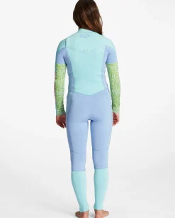 4/3mm Salty Dayz 2022 - Fato de surf com fecho no peito para Mulher