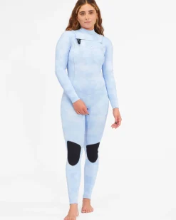 4/3mm Salty Dayz 2022 - Fato de surf com fecho no peito para Mulher
