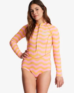1/1mm Salty Dayz - Fato de surf de cal&ccedil;&atilde;o e manga comprida para Mulher