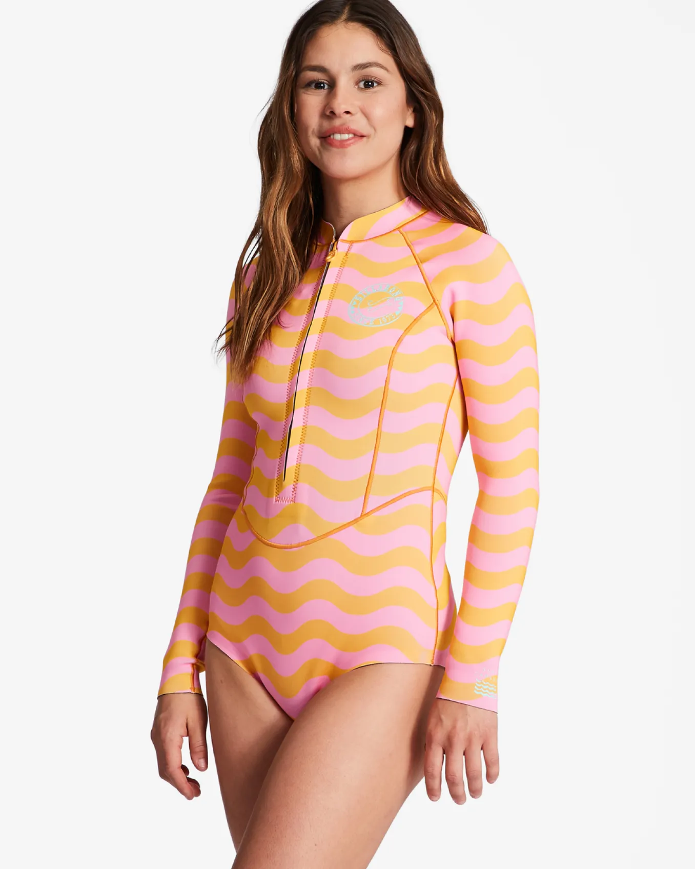 1/1mm Salty Dayz - Fato de surf de calção e manga comprida para Mulher