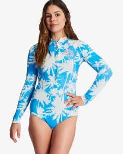 1/1mm Salty Dayz - Fato de surf de cal&ccedil;&atilde;o e manga comprida para Mulher