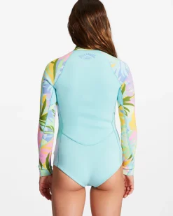 2/2mm Salty Dayz - Fato de surf de cal&ccedil;&atilde;o e manga comprida para Mulher