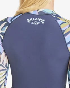 1mm Salty Dayz Light - Fato de surf de calção e manga comprida para Mulher