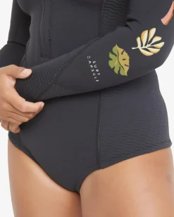 2mm Salty Dayz Natural - Fato de surf de cal&ccedil;&atilde;o e manga comprida para Mulher