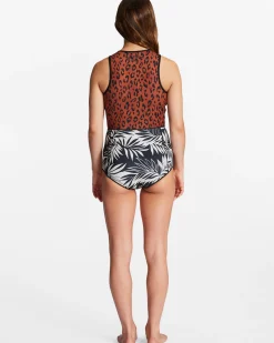 1/1mm Sol Sista - Fato de surf com calções para mulher para Mulher