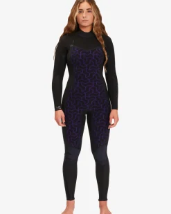 3/2mm Synergy 2022 - Fato de surf com fecho nas costas para Mulher
