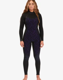 3/2mm Synergy 2022 - Fato de surf com fecho nas costas para Mulher