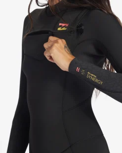 3/2mm Synergy 2022 - Fato de surf com fecho no peito para Mulher
