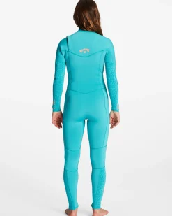 4/3mm Synergy 2022 - Fato de surf com fecho no peito para Mulher