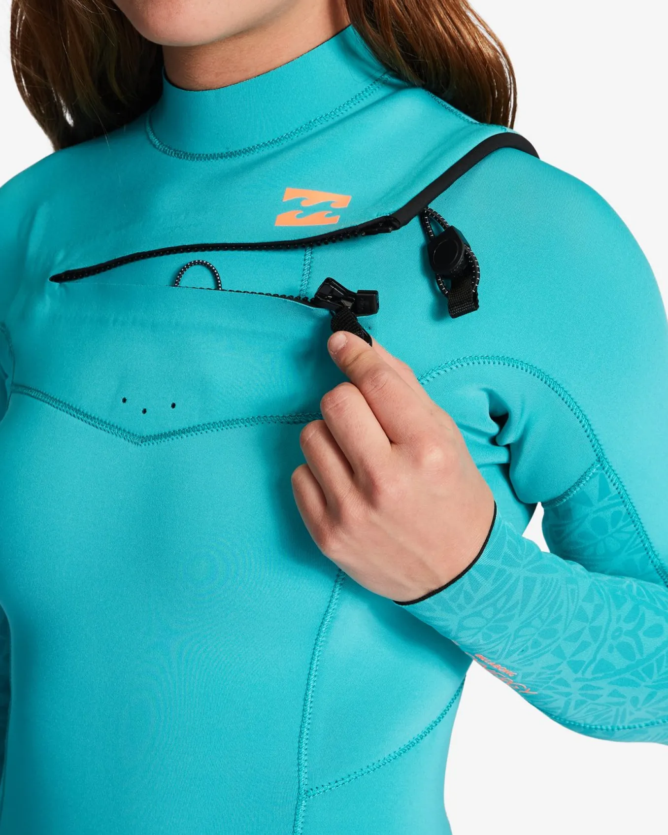 4/3mm Synergy 2022 - Fato de surf com fecho no peito para Mulher
