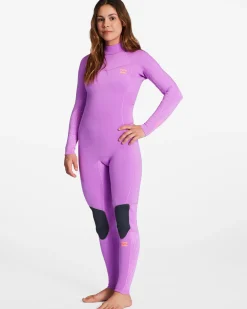 3/2mm Synergy 2022 - Fato de surf com fecho nas costas para Mulher