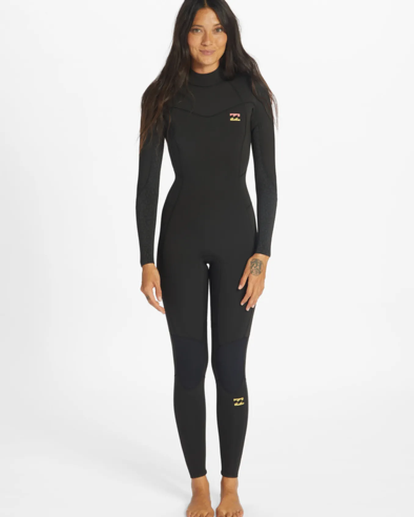 5/4mm Synergy - Fato de surf com fecho nas costas para Mulher