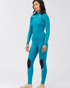 5/3mm Synergy - Fato de surf com fecho no peito para Mulher