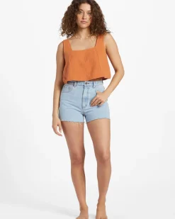 Open Skies - Top curto para Mulher