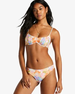 Paradise Cove Ruched Bralette - Parte de cima de biqu&iacute;ni Bralette para Mulher