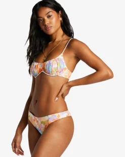 Paradise Cove Ruched Bralette - Parte de cima de biquíni Bralette para Mulher