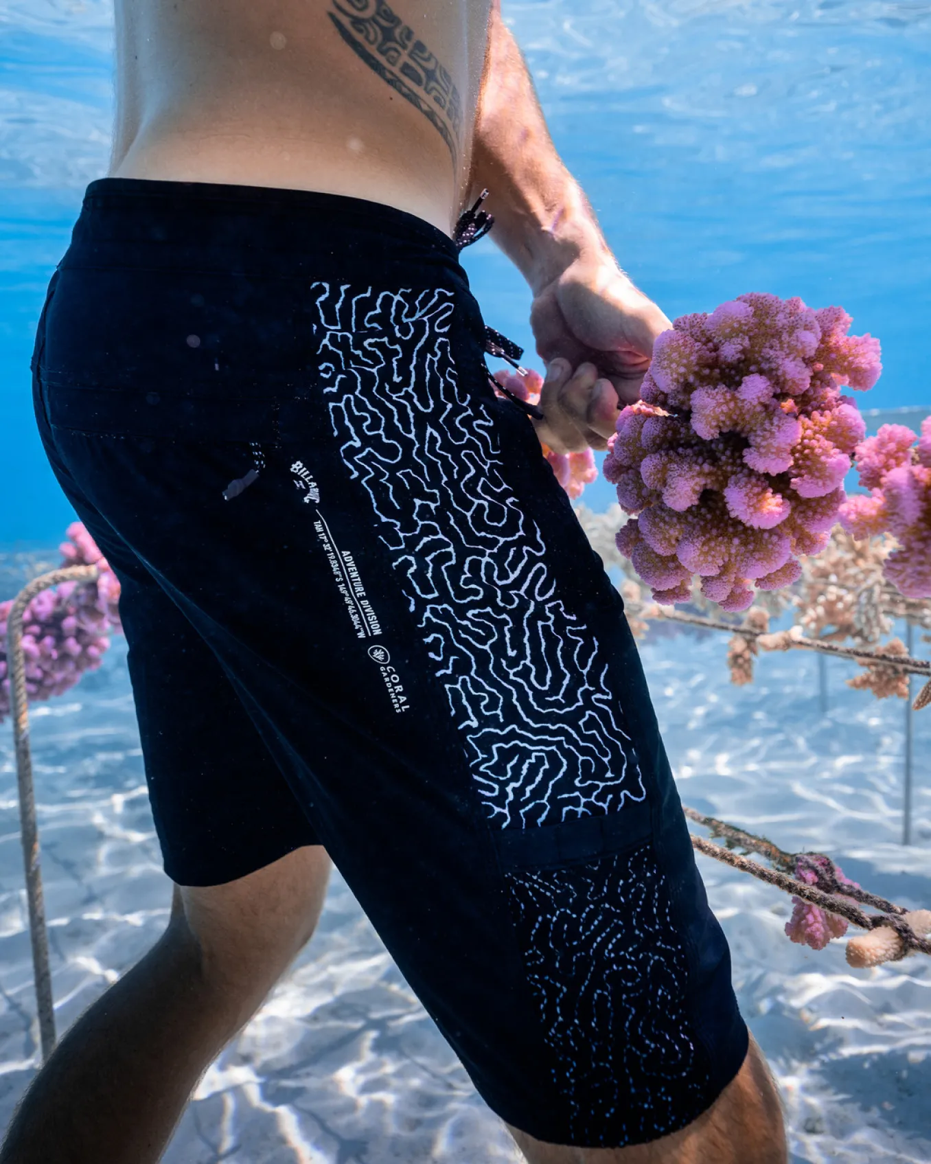 Restore Surftrek Lo Tide 18" - Calções de banho para Homem
