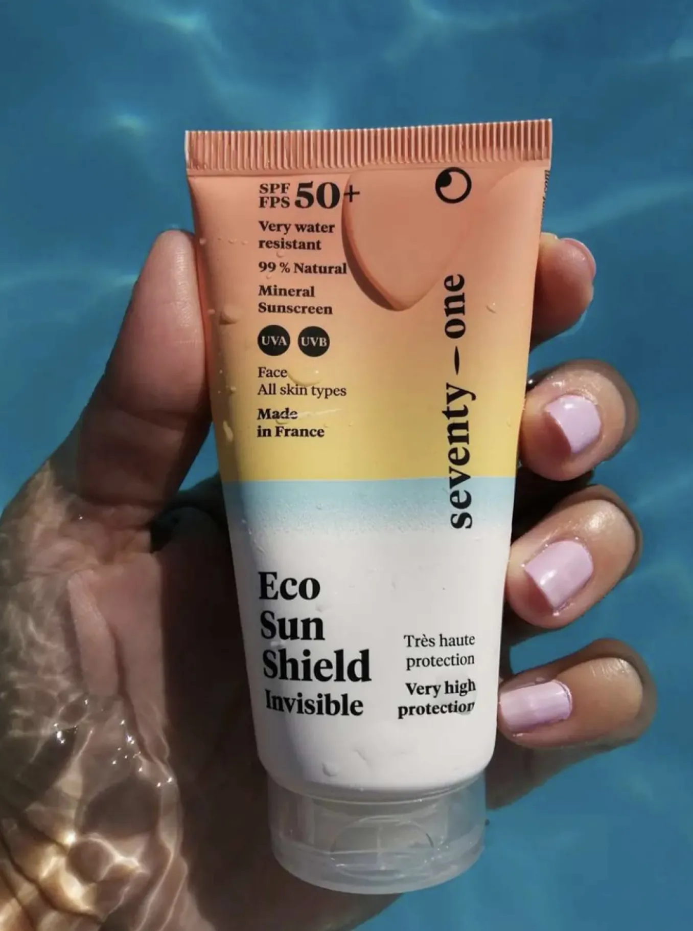 SeventyOne Percent - SPF50+ Eco Sun Invisible - Protetor solar (50 ml) para Unissexo