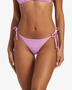 Sol Searcher Tie Side - Parte de baixo de biquíni mini para Mulher