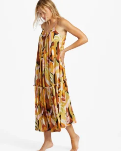 Sun Follower - Vestido midi de praia para Mulher