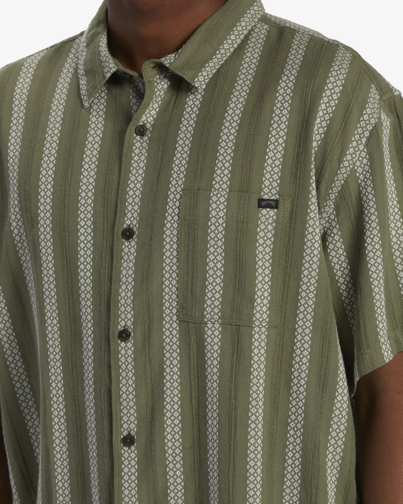 Sundays Jacquard - Camisa de manga curta para Homem