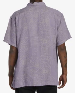 Sundays Jacquard - Camisa de manga curta para Homem