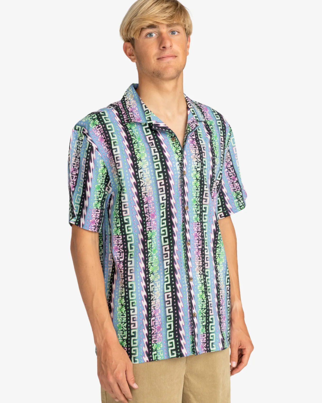 Sundays Vacay - Camisa de manga curta para Homem