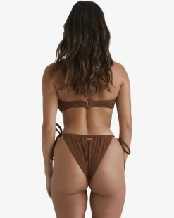 Sunrays Bells - Cueca de biquíni com cintura descida para Mulher