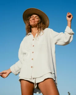 Swell - Camisa de manga comprida para Mulher