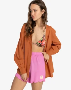 Swell - Vestido camiseiro de praia para Mulher