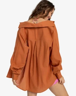 Swell - Vestido camiseiro de praia para Mulher