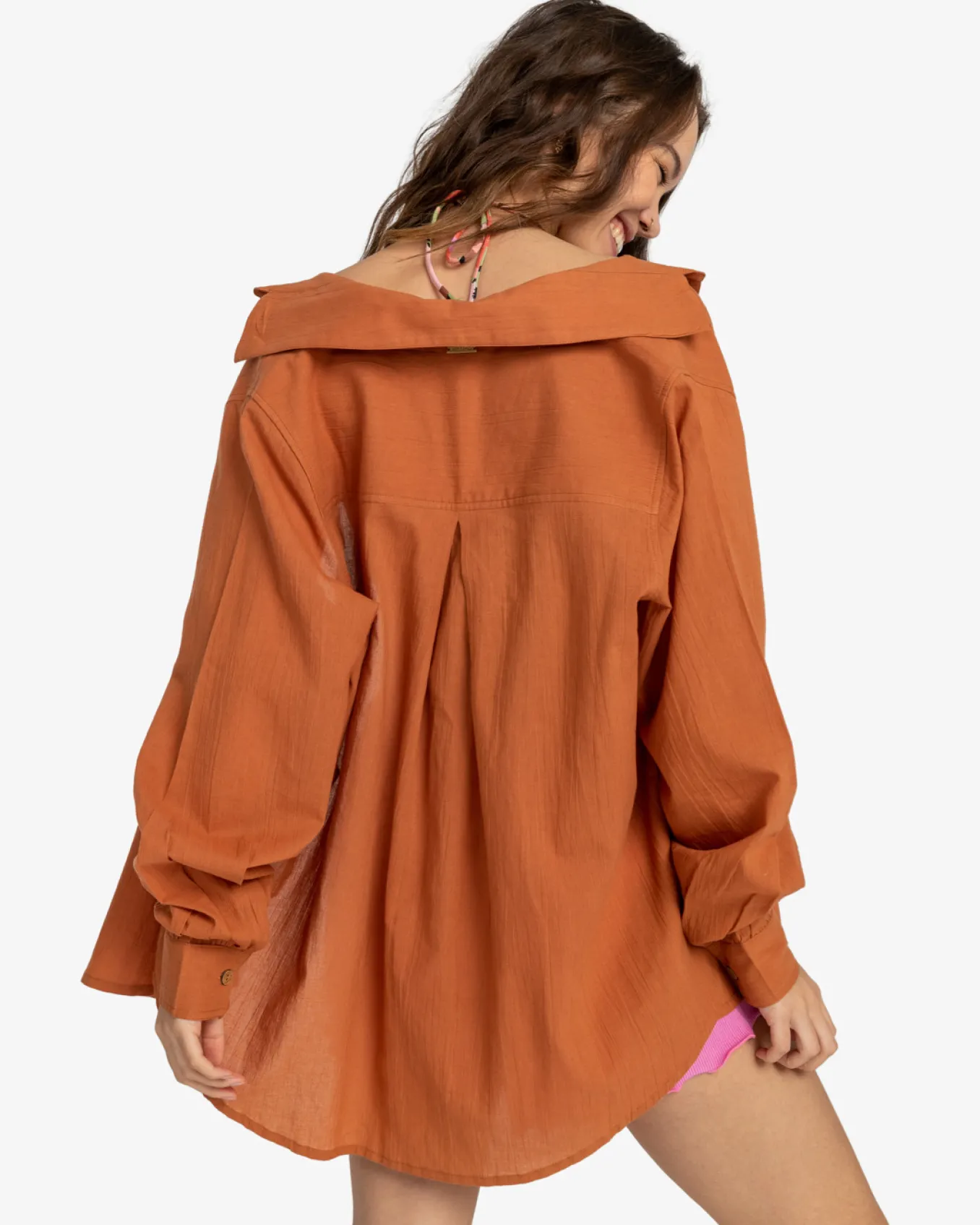 Swell - Vestido camiseiro de praia para Mulher