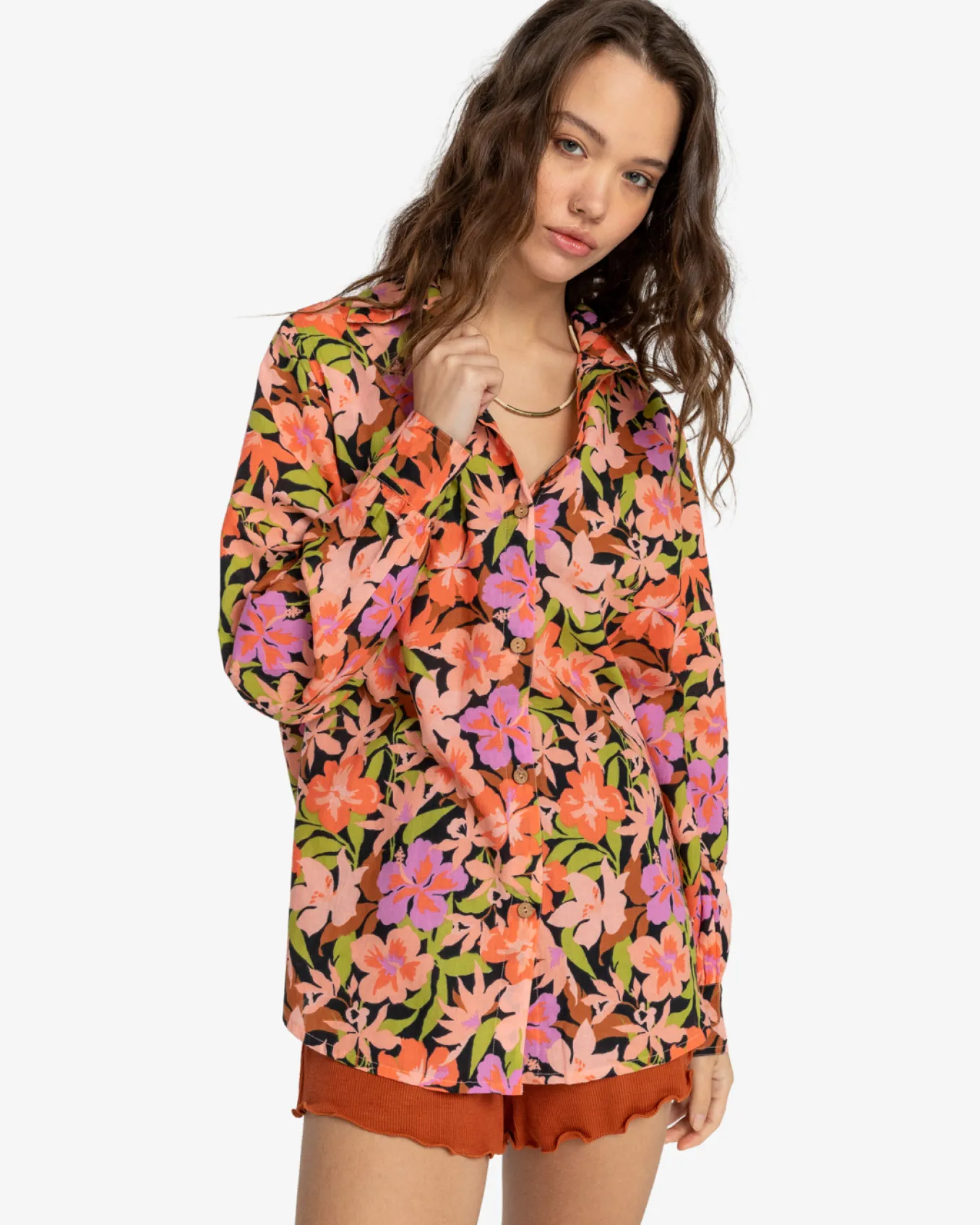 Swell - Vestido camiseiro de praia para Mulher