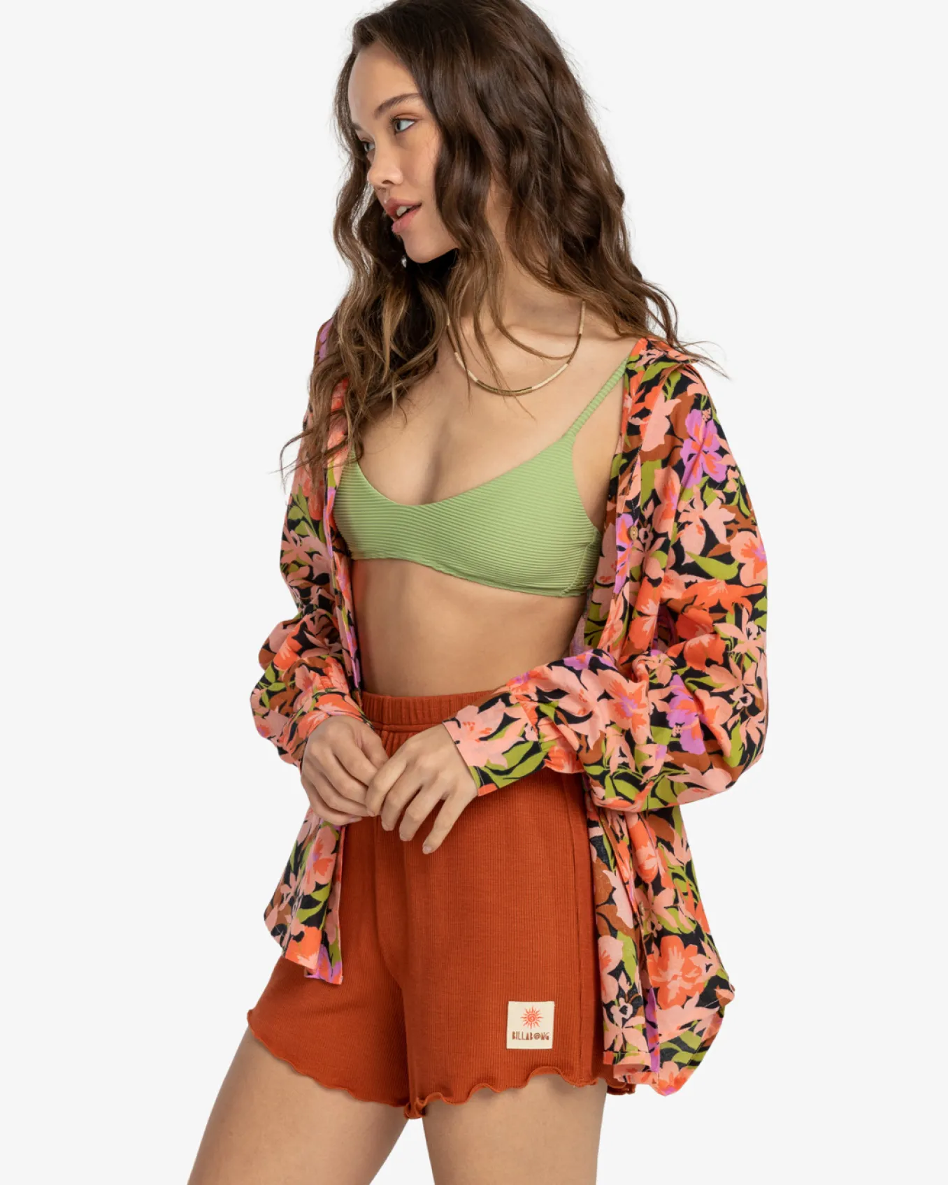 Swell - Vestido camiseiro de praia para Mulher