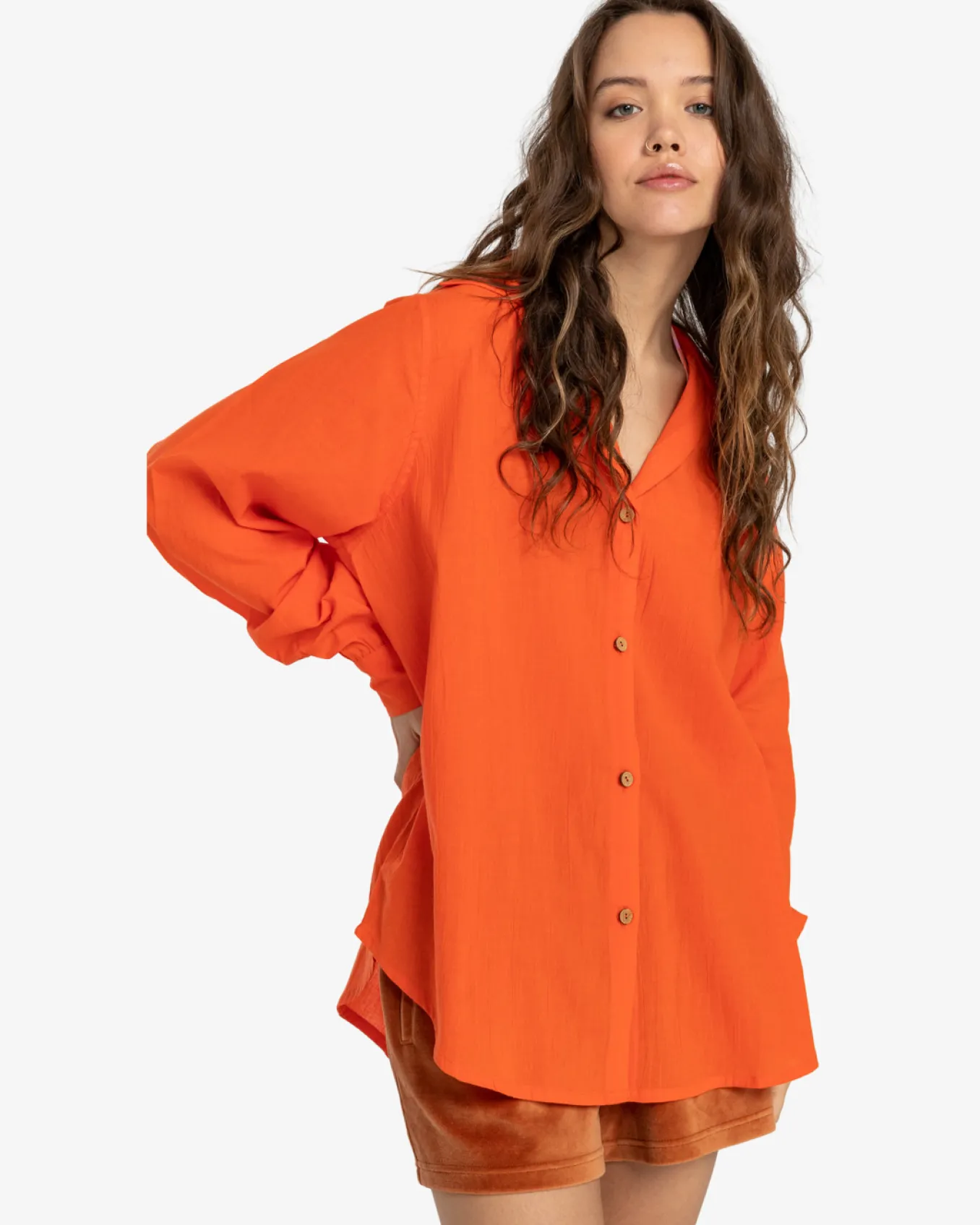 Swell - Vestido camiseiro de praia para Mulher