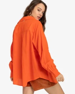 Swell - Vestido camiseiro de praia para Mulher
