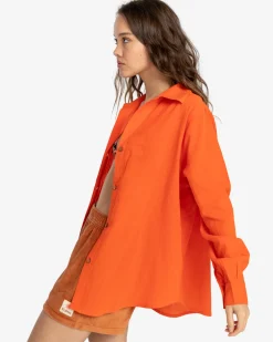 Swell - Vestido camiseiro de praia para Mulher