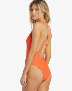 Tanlines Sage - High Leg One-Piece Swimsuit para Mulher