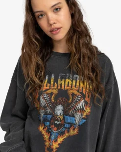 Thunder - Pullover Sweatshirt para Mulher