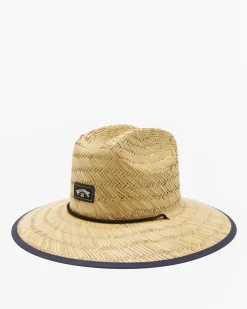Tides Print - Chap&eacute;u estilo nadador-salvador de palhinha para Homem