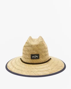 Tides Print - Chap&eacute;u estilo nadador-salvador de palhinha para Homem