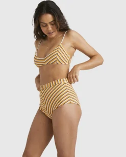 Tides Rib Avalon - Parte de baixo de biquíni Cheeky para Mulher