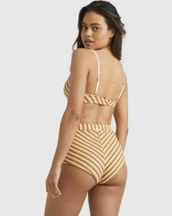 Tides Rib V - Parte de cima de biquíni Bralette para Mulher