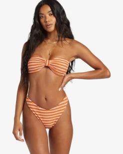 Tides Terry Betty - Parte de cima de biqu&iacute;ni Bandeau para Mulher