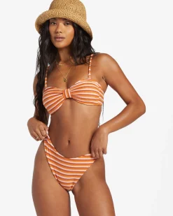 Tides Terry Hike - Parte de baixo de biqu&iacute;ni com cobertura reduzida para Mulher