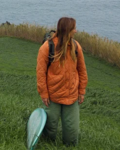 Transport Shacket - Sobrecamisa com frente de mola para Mulher
