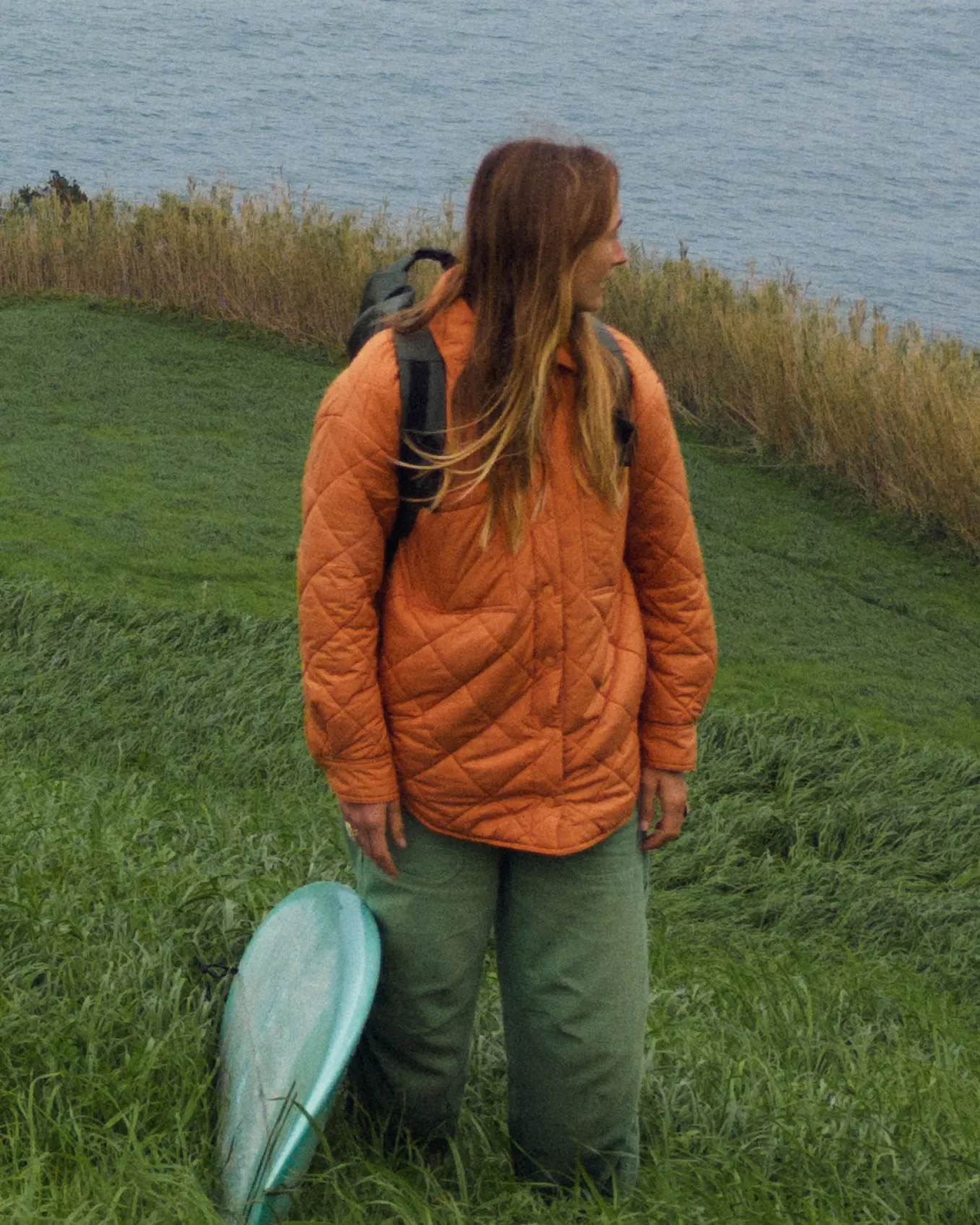 Transport Shacket - Sobrecamisa com frente de mola para Mulher